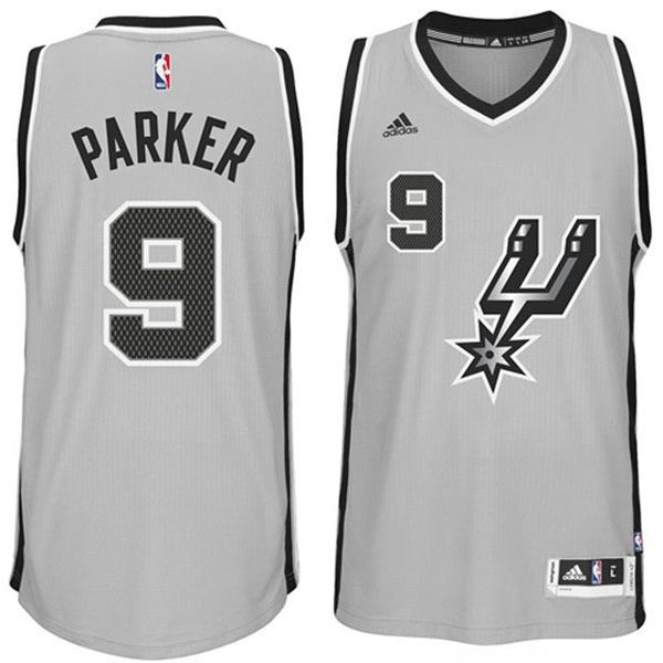 spurs%209%20tony%20parker%202015%20new%20gray%20jersey